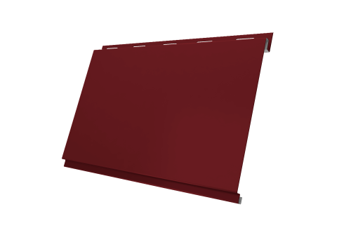 Вертикаль 0,2 classic 0.5 Satin с пленкой RAL 3005 красное вино
