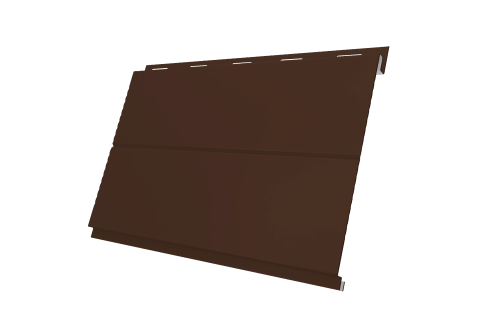 Вертикаль 0,2 line 0.5 Satin с пленкой RAL 8017 шоколад