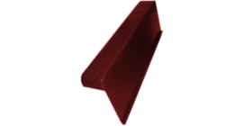 Боковая облегченная черепица правая Braas вишня