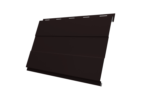 Вертикаль 0,2 prof 0.5 Satin с пленкой RAL 9005 черный