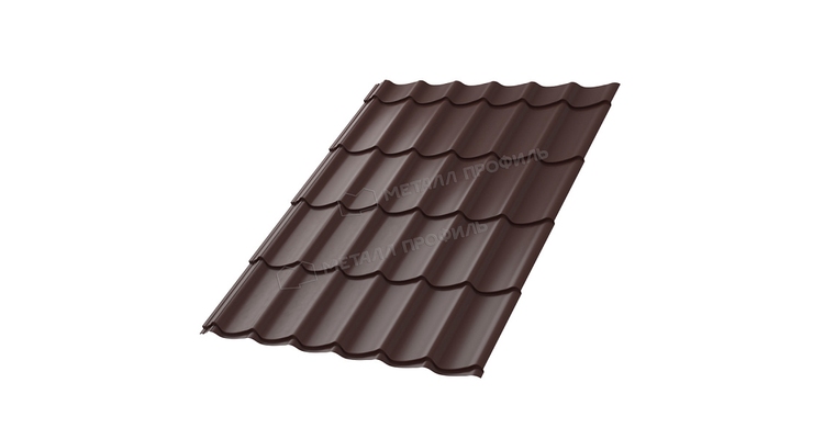 Металлочерепица Металл Профиль Ламонтерра-XL NormanMP (ПЭ-01-RR32-0.5)