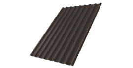 Профнастил С20R 0,5 Drap TX RR 32 темно-коричневый