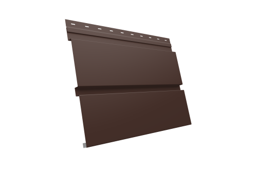 Квадро брус 0.5 Drap TX с пленкой RAL 8017 шоколад