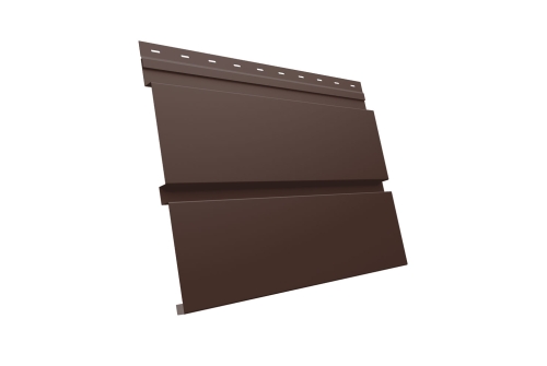 Квадро брус 0.5 Satin Matt TX с пленкой RAL 8017 шоколад