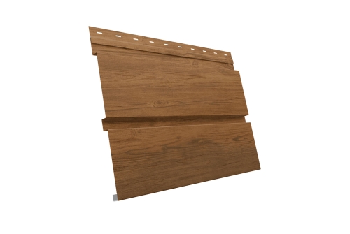 Квадро брус 0.45 Print-double Elite с пленкой Golden Wood