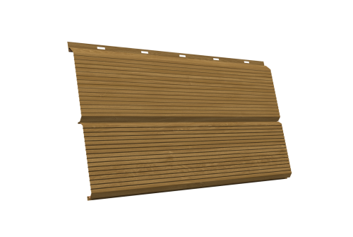 ЭкоБрус 0,345 Gofr 0.45 Print Elite Honey Wood TwinColor
