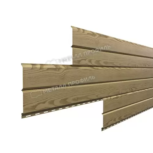 Сайдинг Металл Профиль Lбрус-15х240 (ECOSTEEL_MA-01-Сосна-0.5)
