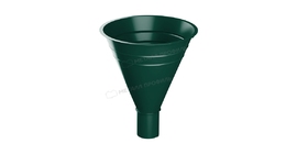 Воронка водосборная Металл Профиль Foramina PUR D100/300 RAL 6005