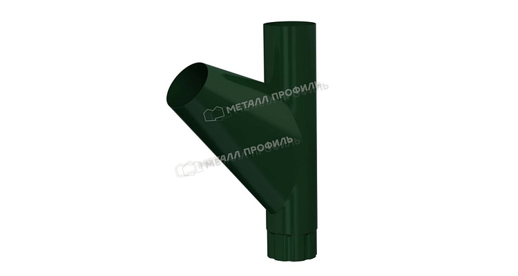 Тройник трубы Металл Профиль Foramina PUR D100 RAL 6005