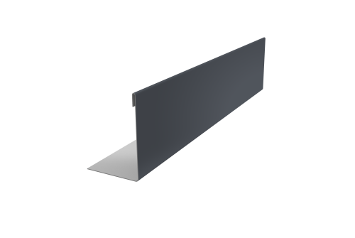 Нащельник 150 Texas 25х35 0,5 Drap RAL 7024 мокрый асфальт (L2,0)