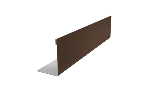 Нащельник 150 Texas 25х35 0,5 Drap RAL 8017 шоколад (L2,0)