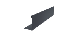 Нащельник 150 Texas 25х35 0,5 Velur X RAL 7024 мокрый асфальт (L1,8)