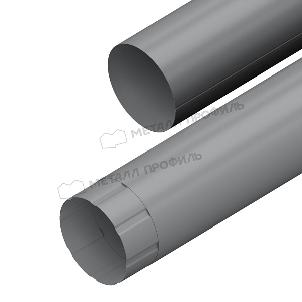 Труба водосточная Металл Профиль ПРОЕКТ D150х3000 Ral 7004