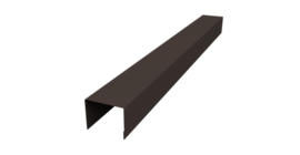 Крышка жалюзи Palermo 0,45 Drap-double TX RR 32 темно-коричневый (2м)