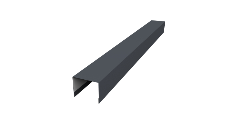 Крышка жалюзи Palermo 0,45 Drap RAL 7024 мокрый асфальт (3м)