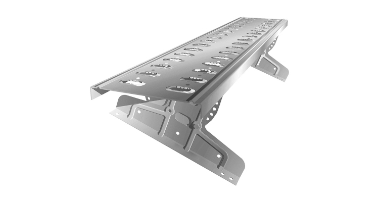 Мостик переходной 2,5 RAL 9006