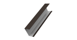 Крышка жалюзи Milan, Tokyo для калиток, ворот 0,5 Drap RR 32 темно-коричневый (2м)