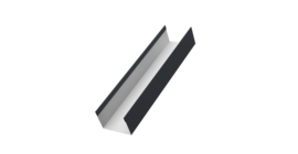 Стойка жалюзи Milan,Tokyo 0,45 Drap RAL 7024 мокрый асфальт (1,8м)