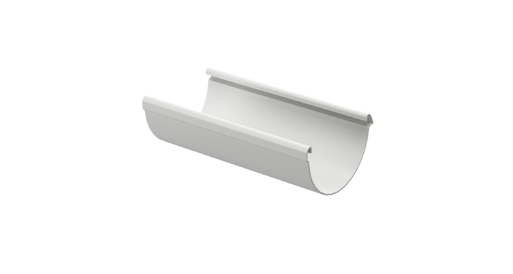 Желоб водосточный 3 м Lux, пломбир